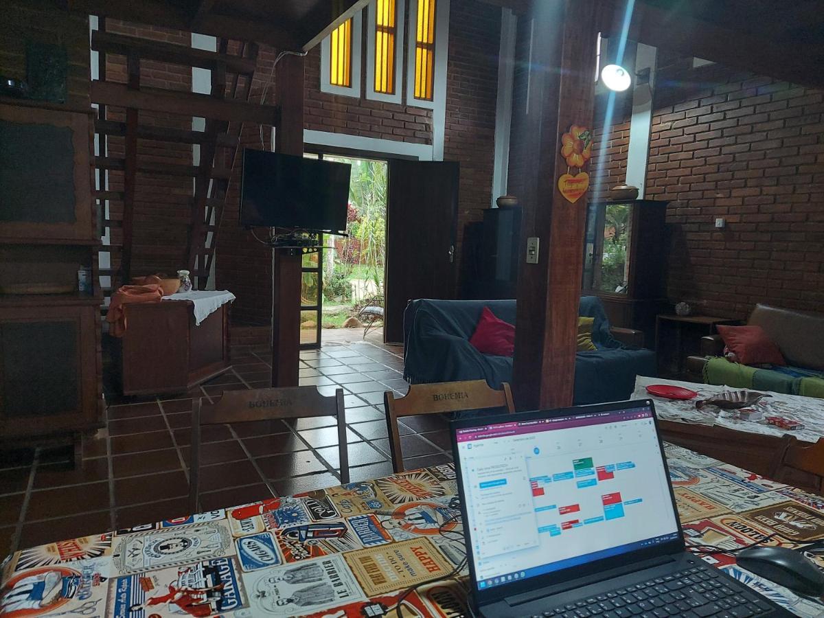 Casa Rustica Alema - 50M Da Praia Ubatuba Eksteriør bilde